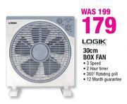 Logik Box Fan-30cm