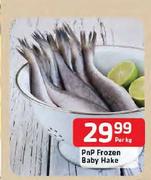PnP Frozen Baby Hake-Per Kg