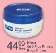 Nivea Q10 Plus Firming Body Cream-300ml