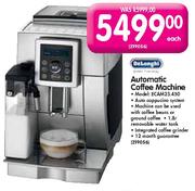 Special DeLonghi Automatic Coffee Machine ECAM23.450 m.guzzle