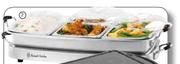 Russell Hobbs Stainless Steel Buffet Server/Hot Tray-450W (RHBS-650)