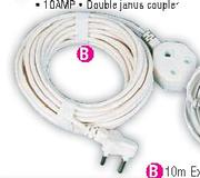Simple Choice Extension Cord-10m Each 