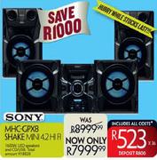 Sony MHC-GPX8 Shake Mini 42 Hi-Fi