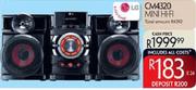 LG CM4320 Mini Hi-Fi