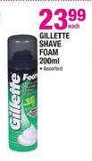 Gillette Shave Foam-200ml