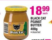 Black Cat Peanut Butter-400g Each Assorted