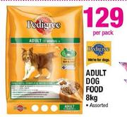 Pedigree Adult Dog Food-8kg-Per Pack
