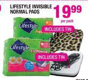 Lifestyle Invisible Normal Pads-Per Pack