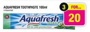 Aquafresh Toothpaste-3 x 100ml