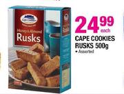 Cape Cookies Rusks-500g Each