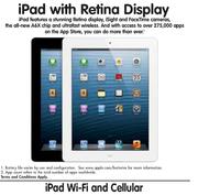Apple iPad 64GB Wi-Fi And Cellular-Each