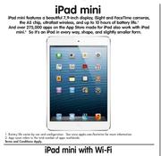 Apple iPad Mini 16GB With Wi-Fi And Cellular-Each