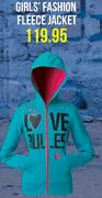Girls' Fashion Fleece Jacket