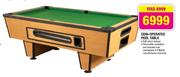 Coin-Operated Pool Table