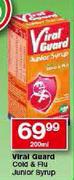 Viral Guard Cold & Flu Junior Syrup-200ml