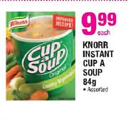Knorr Instant Cup A Soup Assorted-84g Each