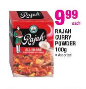 Rajah Curry Powder Assorted-100g Each