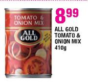 All Gold Tomato & Onion Mix-410g