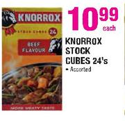 Knorrox Stock Cubes Assorted-24's Each