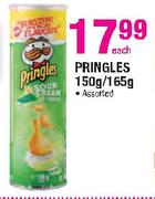 Pringles Assorted-150g/165g Each