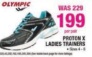 Olympic Proton X Ladies Trainers-Per Pair