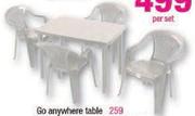 Sal Go Anywhere Table-Each