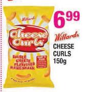 Willards Cheese Curls-150g 
