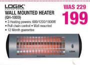 Logik Wall Mounted Heater(QH-1800)