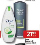 Dove Bodywash Assorted-250ml Each