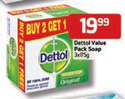 Dettol Value Pack Soap-3x175g