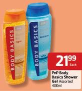 PnP Body Basics Shower Gel 400Ml-Each