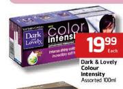 Dark & Lovely Colour Intensity 100Ml-Each