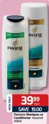 Pantene Shampoo Or Conditioner-400Ml Each