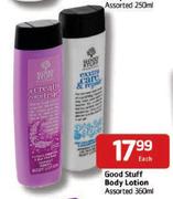 Good Stuff Body Lotion Assorted - 360ml Each 