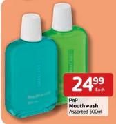 PnP Mouthwash Assorted - 500ml Each
