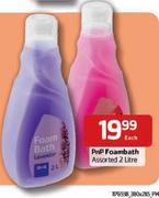 Pnp-Foambath Assorted-2ltr Each