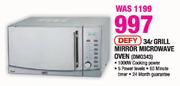 Defy Grill Mirror Microwave Oven-34Ltr(DMO343)