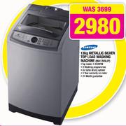 Samsung Metallic Silver Top Load Washing Machine-13kg(WA13V9LIP)
