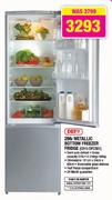 Defy Metallic Bottom Freezer Fridge-266Ltr(C315 DFC381)