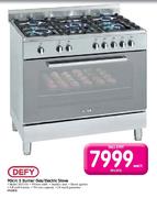 Defy 5 Burner Gas/Electric Stove-90cm(DGS154)