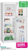 Hisnese Double Door Fridge/Freezer-220Ltr(H220TW)