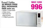 Russell Hobbs Mirror Finish Grill Microwave Oven-30Ltr(RHEM-306)