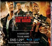 A Good Day To Die Hard DVD 