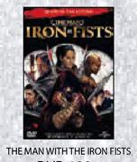 The Man With The Iron Fists DVD