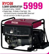 Ryobi 5.5KW Generator