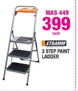 Stramm 3 Step Paint Ladder-Each