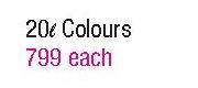 Plascon 20L Colours-Each