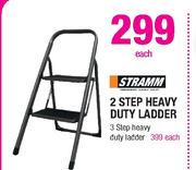 Stramm 2 Step Heavy Duty Ladder-Each