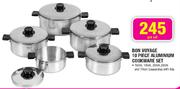 Bon Voyage Aluminium Cookware Set-10 Piece Per Set