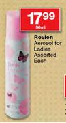 Revlon Aerosol For Ladies Assorted-90ml Each